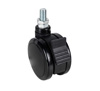 Non-marking hospital standard braked castor