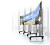 BT8374 - Mobile Curved Videowall Stand