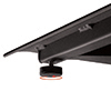Supplied with adjustable levelling feet to accommodate uneven floor surfaces