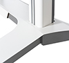 Can also be mounted directly to System X vertical columns