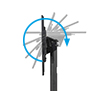 BT8540 - Features tilt adjustment in incremented positions for the perfect viewing angle