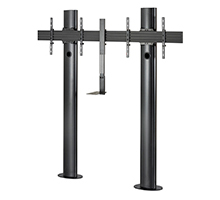 BT8711 - Premium Bolt Down Twin Screen UC Stand - 2m