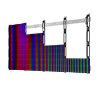 BT9340-RM - Example 4 x 4 LED panel video wall