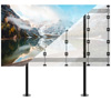 BT93INFWP-B-5X5 - Bolt Down Stand with Black Columns