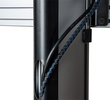 BT93UNIUPS-M-6X6 Integrated cable management for a tidy install