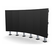 Curved dvLED Floor Stand