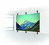 Hikvision dvLED Floor-To-Ceiling Videowall Mount